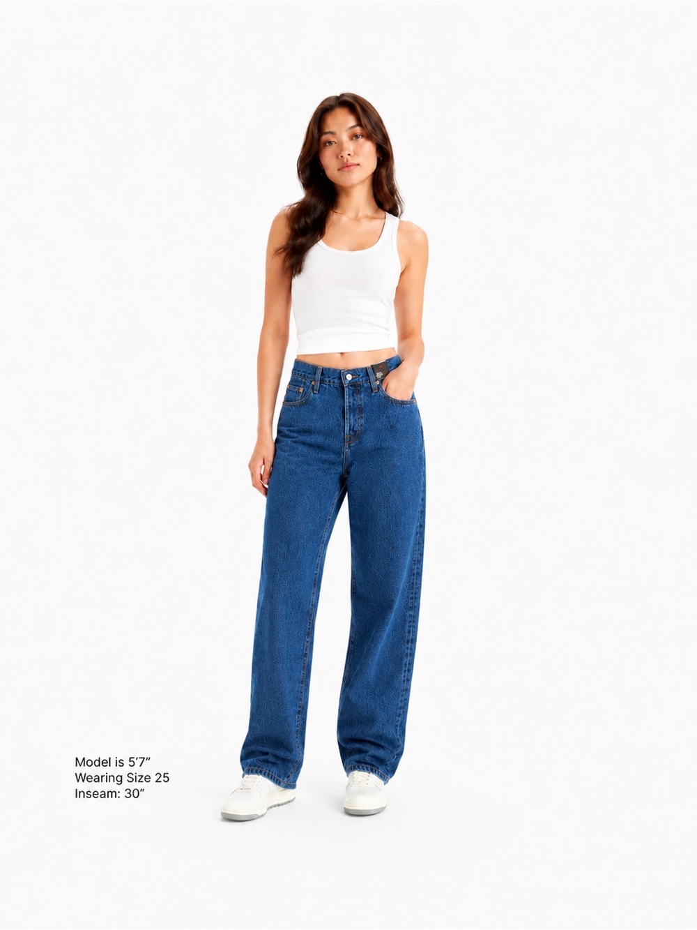 NWT Levi's Women's 501 Straight Leg Jeans in Classic Blue Denim 90’s Button Fly